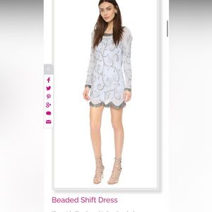 NWT free people beaded dress